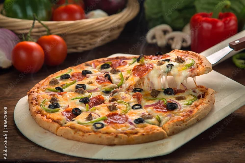 Truffle Mushroom Pizza
